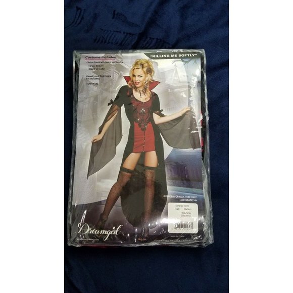 Killing Me Softly Halloween Costume Adults Women M - Picture 8 of 10